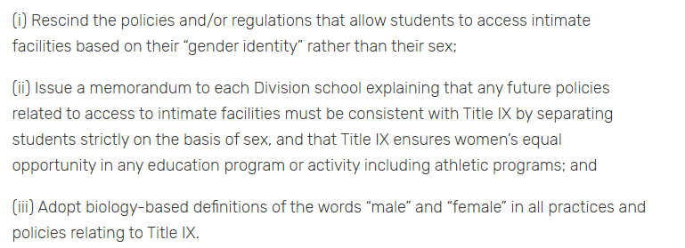 1776ProjectPac's tweet image. 🚨 Loudoun County has been found in violation of Title IX.
Their gender policies put students in harm’s way and the Department of Education is making sure there are consequences.
We warned them. Now it’s happening.