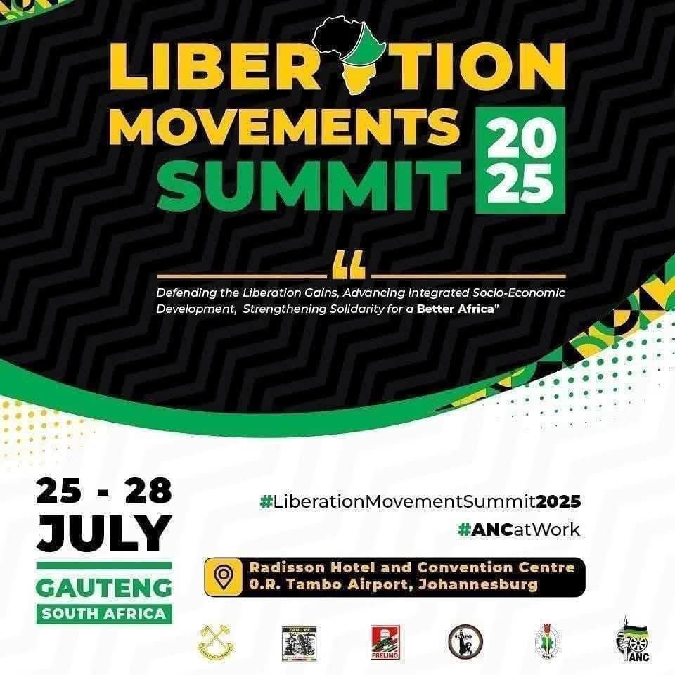 PMashatile's tweet image. This evening in my capacity as the African National Congress (ANC) Deputy President made remarks at the Liberation Movements Summit 2025, reflecting on the in Johannesburg, South Africa.
Among this delegation was Secretary-General and Chairperson of the Sister-Parties…