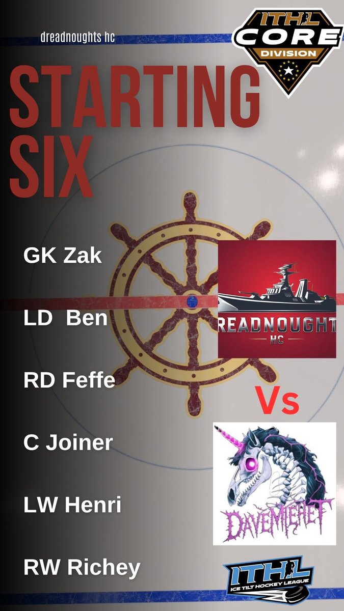 Tonight’s <a href="/IceTiltHL/">ITHL</a> lineup