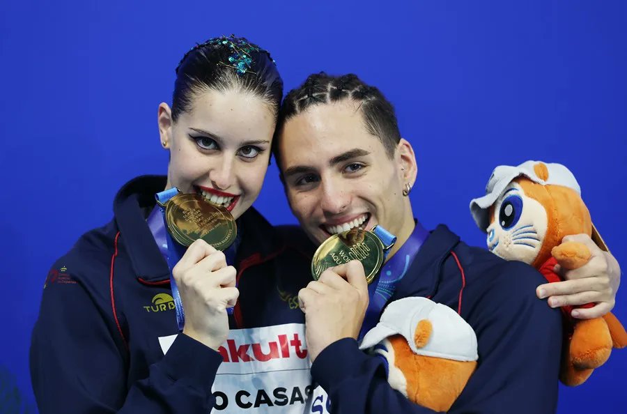 contrapuntovzla's tweet image. España sigue haciendo historia y suma su tercer oro gracias a Dennis González e Iris Tió acortar.link/rRnAcc