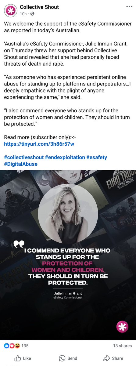 zeroryoko999's tweet image. This might interest you @MadamSavvy and @ChibiReviews
It seems that @CollectiveShout is getting help from the Australian Government.