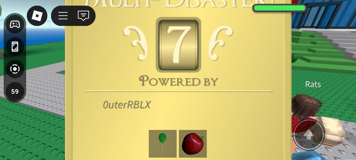 some dumb idiot has put the weather machine on 7