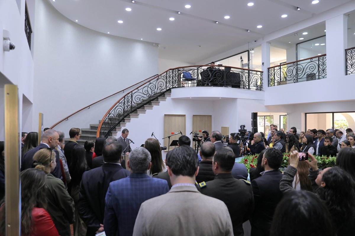 Caces_Ec's tweet image. Tangya Tandazo, consejera del #CACES, participó en la inauguración de las nuevas instalaciones de la @utpl en Quito, un espacio que fortalece la vinculación de la Universidad con la educación superior y promueve el desarrollo académico en el país.