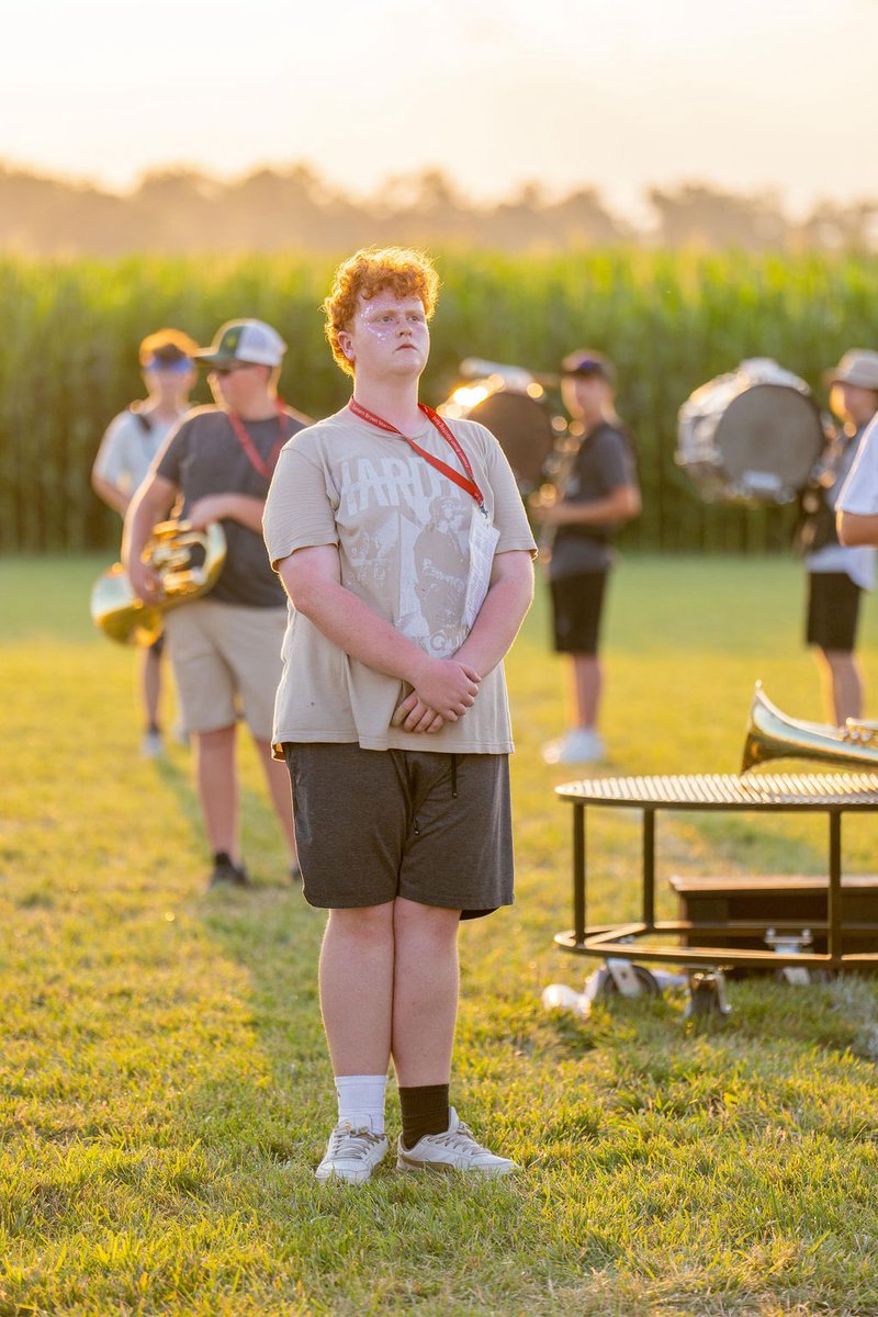 Robby Ballmeyer stopped by our rehearsal on Thursday evening to capture some “Golden Hour” action shots.

We’re working hard, sweating hard, and smiling hard. This is an enthusiastic group of kids who can’t wait to share with you what they’re creating!

#EBMB2025 #EBBWithPride