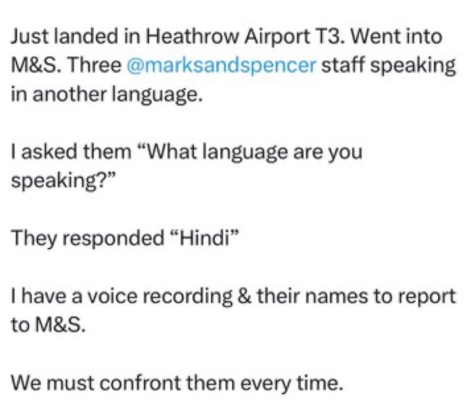 PaulGoldsmith73's tweet image. Just landed in Heathrow Airport T3. Went into M&S.
I asked three @marksandspencer staff whether they blame it on the sunshine, moonlight or good time.
They responded ‘boogie’.
I didn’t record this on a voice message or take their names.
Because I am not a complete sociopath.