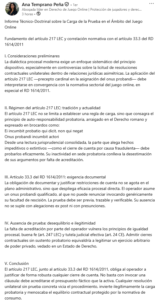 Este es el único idioma que entiende <a href="/consumogob/">Secretaría General de Consumo y Juego</a> <a href="/JugarBIEN_es/">JugarBIEN.es</a> <a href="/AranaMikel/">Mikel Arana</a> y los compliances de las bookies 😂
 
<a href="/365temprano/">365 Temprano López</a> ⚖️