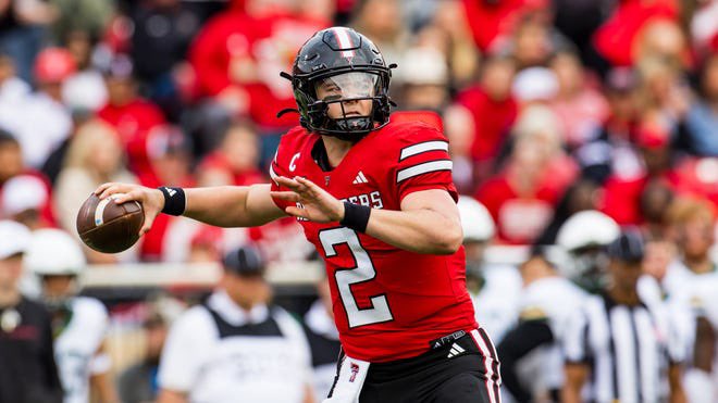 OldRowGunsUp's tweet image. Behren Morton will throw __ TDs this season???