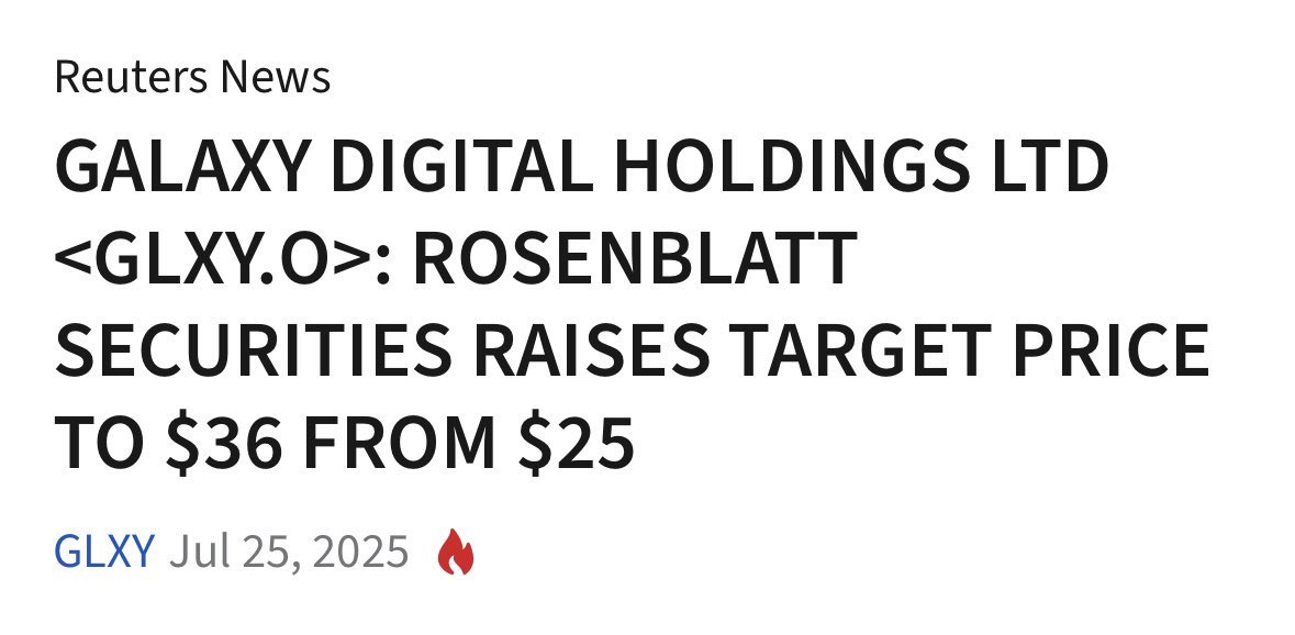 $GLXY is ready to break $40 after earnings.