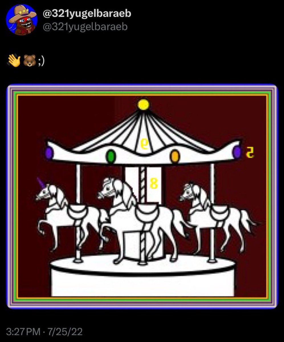 chillillin2's tweet image. On July 25, 2022, BearableGuy123 dropped the carousel.
A loop. A timeline. A warning.
Now, 3 years later to the day, Fuzzy posts this…
🐻 Off the ride.
🎠 Cycle complete.
The bear is moving.
From delay to delivery.
From prophecy to play.
I Hope You Are Ready… 1 2 3 🚀
#XRP…