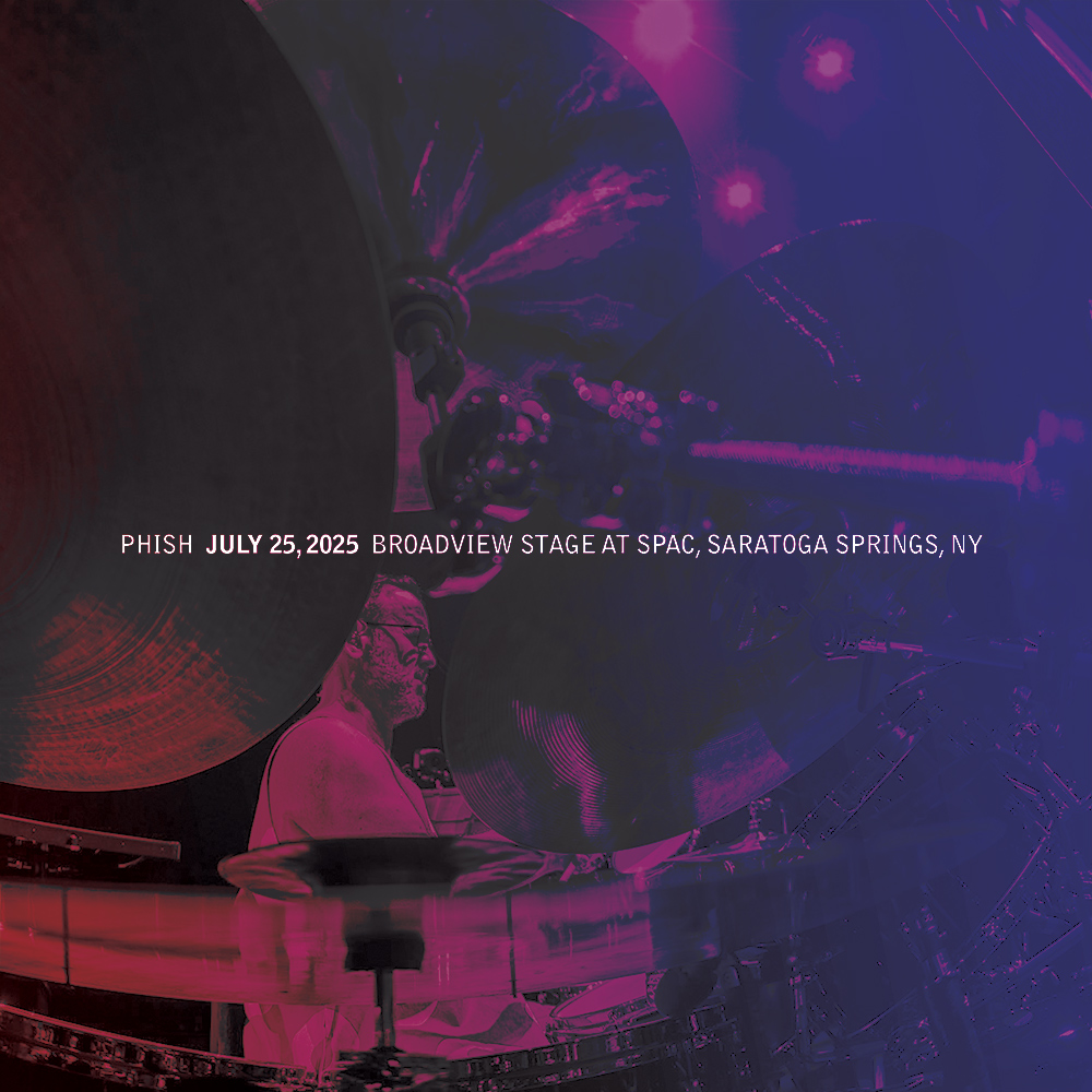 L4LM's tweet image. #Phish heads back to #SPAC this weekend... Tune in: pntrac.com/t/4-537364-329…