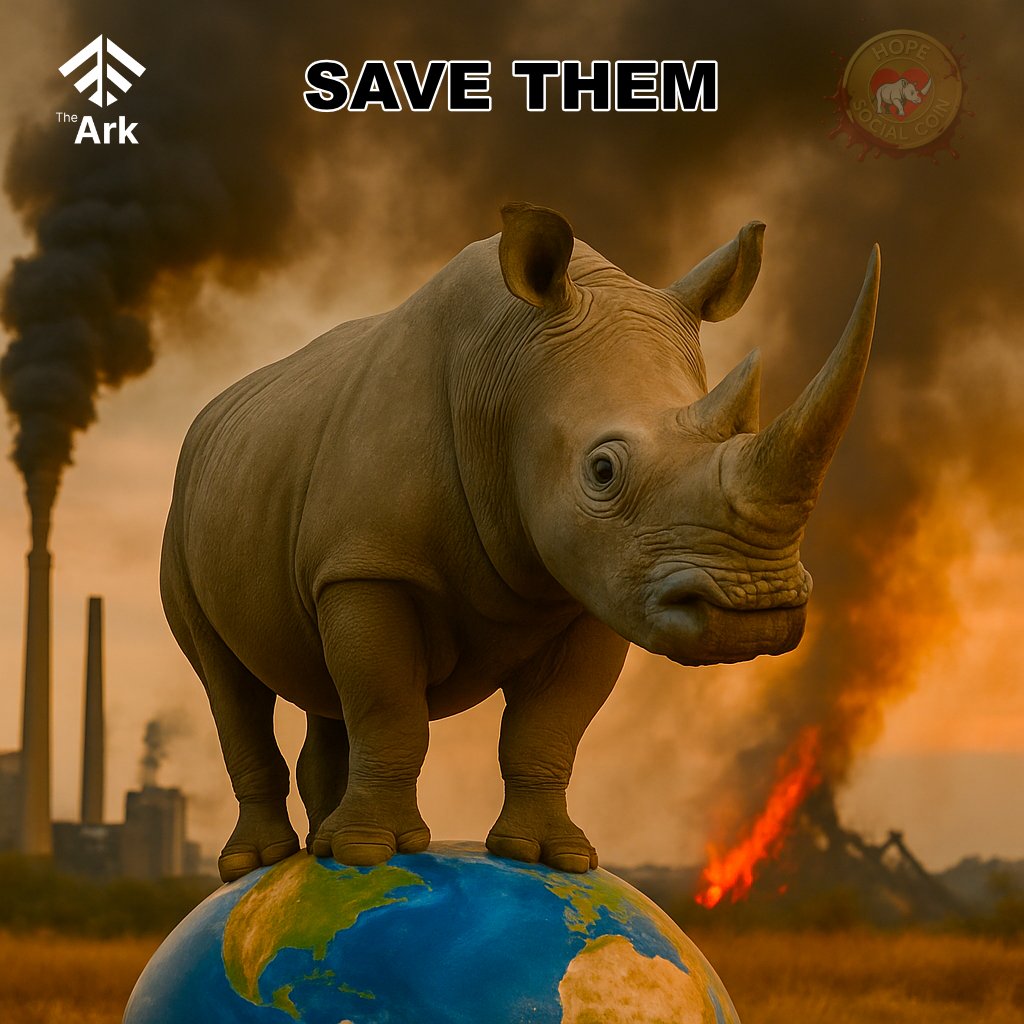 TheArkNFT1's tweet image. We've revealed her wounds.
We've shared Hope's journey.
We've uncovered the brutal reality of poaching every 20 hours.
Now, one question remains:
If she was the last rhino left... who would you warn?
Who needs to hear the truth?
Who will stand with us?
In 7 days, the…