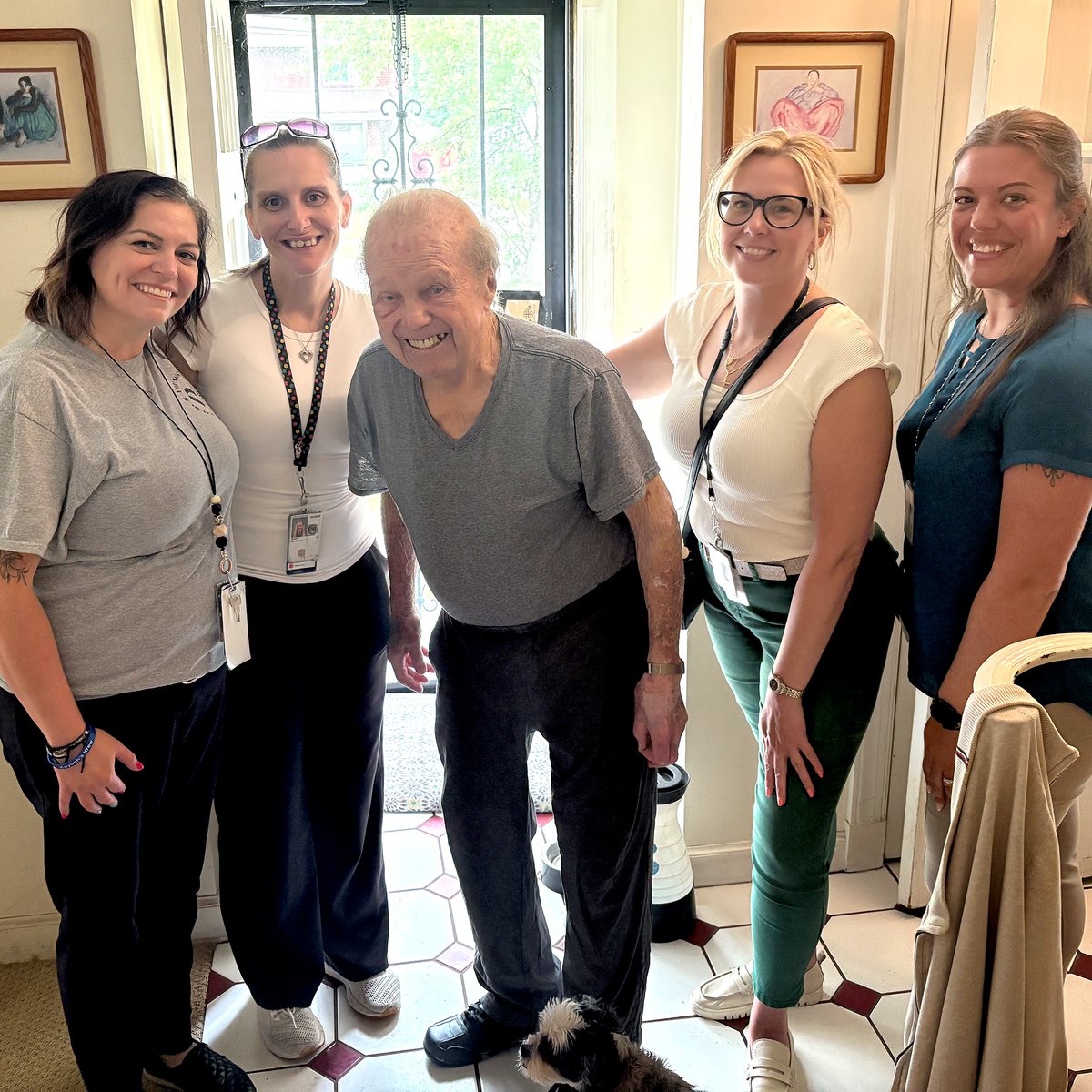 ClevelandVAMC's tweet image. 🎉 Honoring Mr. Earl Levine on his 100th birthday! A WWII U.S. Army Veteran &amp;amp; Purple Heart recipient from Youngstown, OH. Thank you for your service, Mr. Levine — your legacy inspires us all. 🇺🇸🎖️ #WWIIHero #Happy100th #PurpleHeart #Veteran