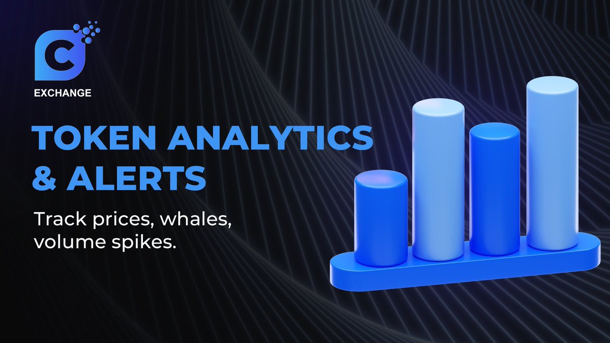 Never miss any gem with <a href="/CoinVortexLive/">Coin Vortex</a>! 

Get real-time alerts on token prices, trends, and watchlist activity all customized for you.

Dive into deep analytics

📈 Volume
⚡ Volatility
🧠 Trader behavior

Everything you need to trade smarter, all in one app, right in your