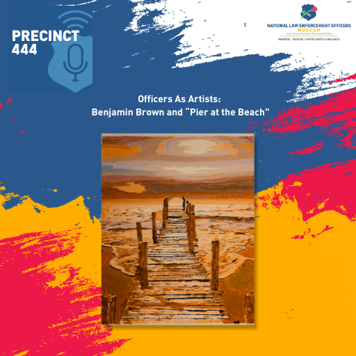 "I paint with my heart and am not afraid to paint whatever comes into my head."

Learn more about Benjamin Brown and his law enforcement career. Benjamin is one of the featured artists in "Officers as Artists."

Download to listen: bit.ly/44OnHmI

#OfficersasArtists