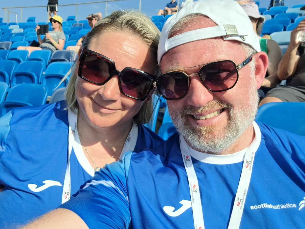kevmitchell8's tweet image. Very proud to have been selected as part of the @scotathletics Throws Coaching Team for the @EnglandAthletic u20 Championships. Great start on Day 1 with @CumbernauldA Sophie Robertson winning 🥈 in the Women&apos;s Hammer Competition