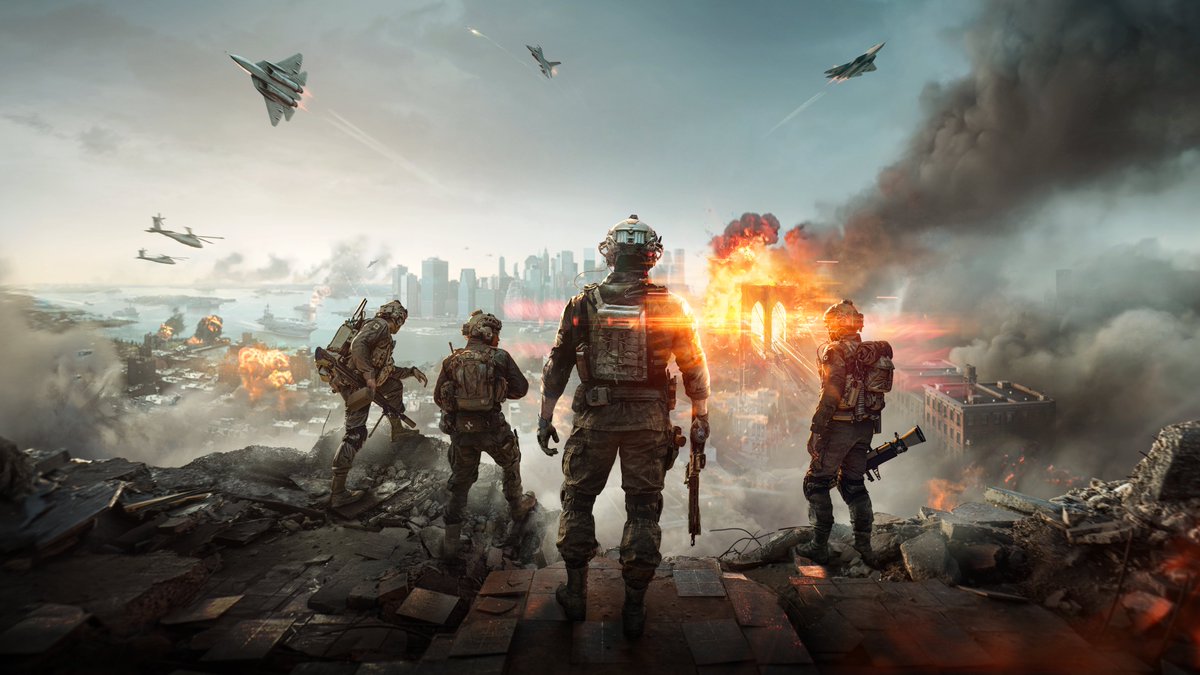 CrafterOfSwords's tweet image. I'm probably not the first to do this, but I edited out the #Battlefield6 logos of the 4k wallpapers for anyone who wants clean versions of the pictures :)