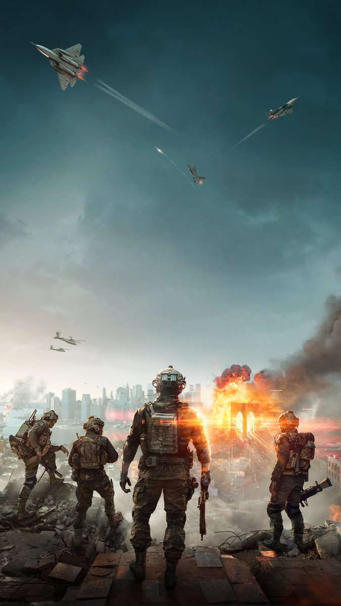 CrafterOfSwords's tweet image. I'm probably not the first to do this, but I edited out the #Battlefield6 logos of the 4k wallpapers for anyone who wants clean versions of the pictures :)