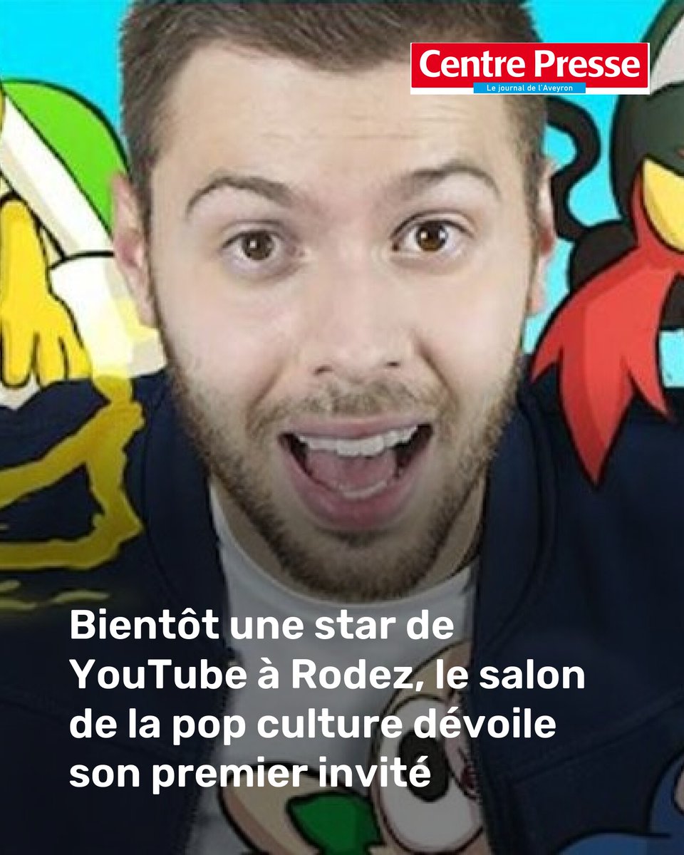 Games of Geek : bientôt une star de YouTube à Rodez, le salon de la pop culture dévoile son premier invité
➡️ l.centrepresseaveyron.fr/jNN