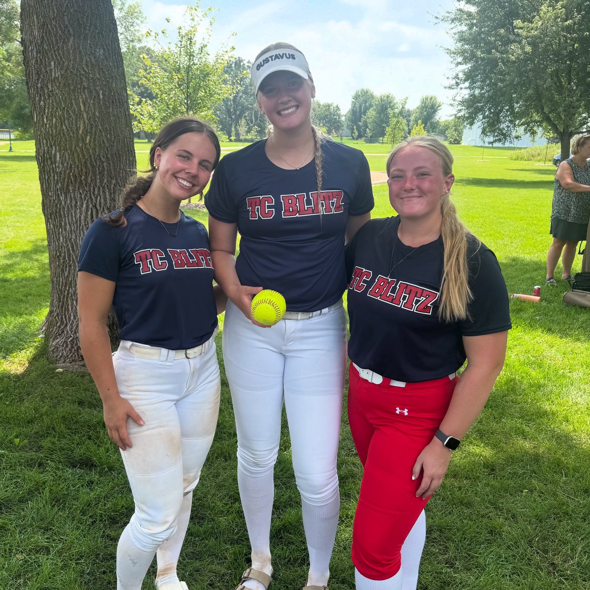 2 shutouts for the 18u 06 team at NAFA! Yesterday was Hailey Petzel, today was Hannah Bernier, both with catcher Paige Gritzmaker! #shutoutsgetshoutouts