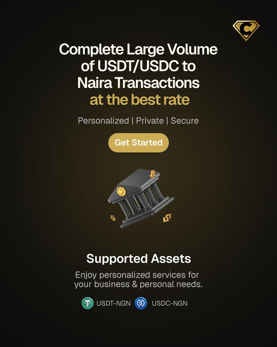 getcryptonia's tweet image. Are you are a business, institution, or an individual that buys and sells high volume of USD Stablecoins ?
Trade with our dedicated OTC desk for fast and instant transactions.
We have good rates and fast payments.
Get in touch with us 👇🏾
getcryptonia.com/otc-desk