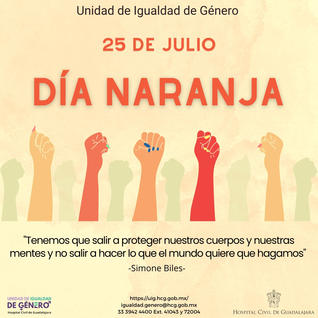 @HospitalCivil (@hospitalcivil) on Twitter photo En el <a href="/HospitalCivil/">@HospitalCivil</a> nos sumamos al #DiaNaranja, una iniciativa de la ONU para generar conciencia y prevenir la violencia contra las mujeres y niñas.
Reafirmamos nuestro compromiso institucional con la igualdad, el respeto y la construcción de entornos libres de violencia. En el <a href="/HospitalCivil/">@HospitalCivil</a> nos sumamos al #DiaNaranja, una iniciativa de la ONU para generar conciencia y prevenir la violencia contra las mujeres y niñas.
Reafirmamos nuestro compromiso institucional con la igualdad, el respeto y la construcción de entornos libres de violencia.