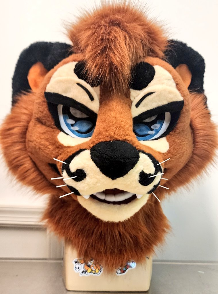 KimmiCocoa's tweet image. This fursuit head is currently available. If anyone is interested, feel free to reach out 😊
Rts= Love and admiration❤️❤️❤️