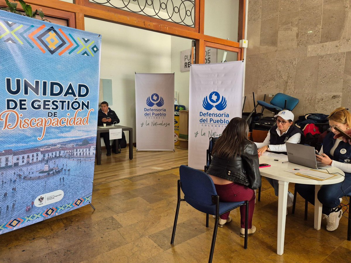 DefensoriaCol's tweet image. ¡Promovemos los derechos de cuidadores y cuidadoras en Boyacá!
Realizamos diversas actividades de promoción, divulgación y asistencia técnica a esta población. Entre ellas: ferias de emprendimiento, gestión de solicitudes ante Empresas e Instituciones Prestadoras de Salud y…