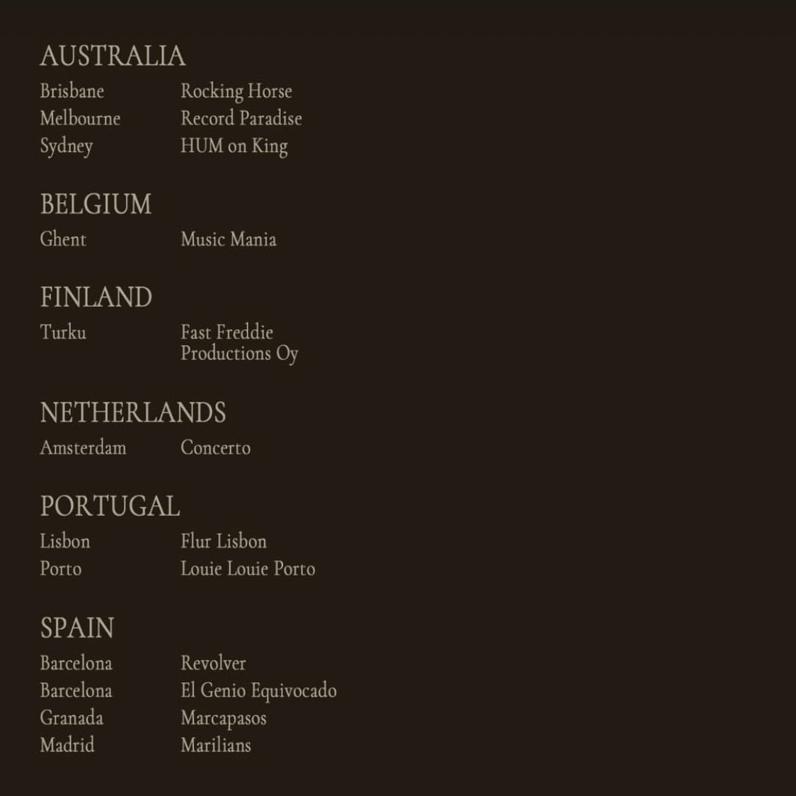 ethelcaindata's tweet image. Album listening events will take place at record stores in the UK, Europe and Australia on August 7th ♡
RSVP for the UK events: ethelcain.ffm.to/wtialyphys-lis…