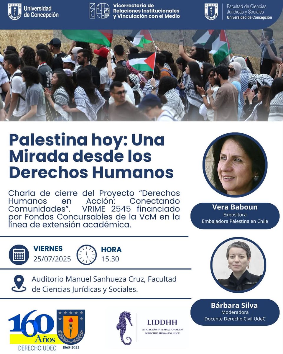 [En vivo] Palestina hoy: Una mirada desde los Derechos Humanos 

Ver en 👇
youtube.com/@derechoudec?f…