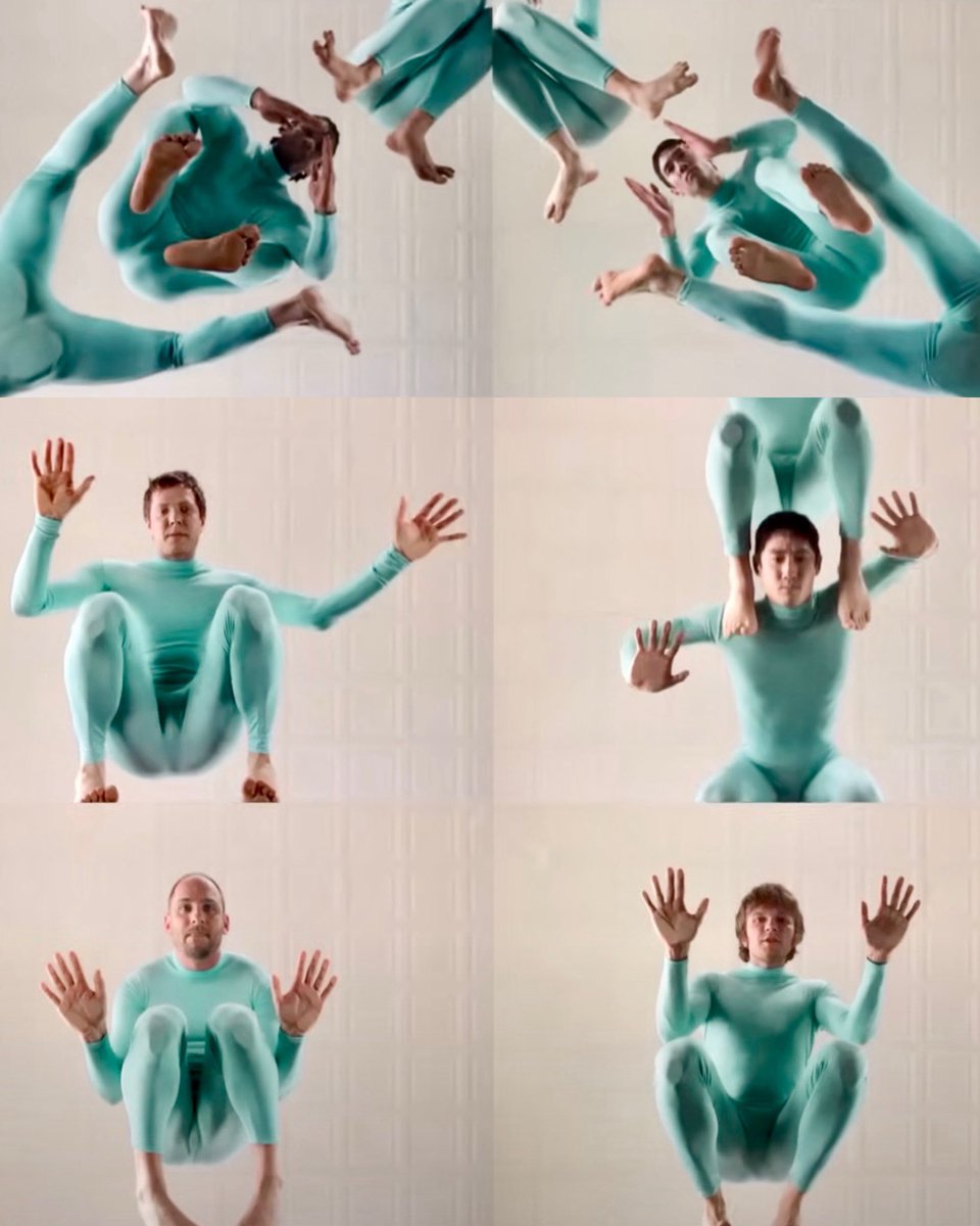 okgo's tweet image. These are real photos from a real OK Go video: “All Is Not Lost,” which—believe it or not—is still very much available for viewing on our channel. Just so happens to turn 13 today, in fact. A lot to take in. We know.
(Watch here: youtu.be/ur-y7oOto14?si…)