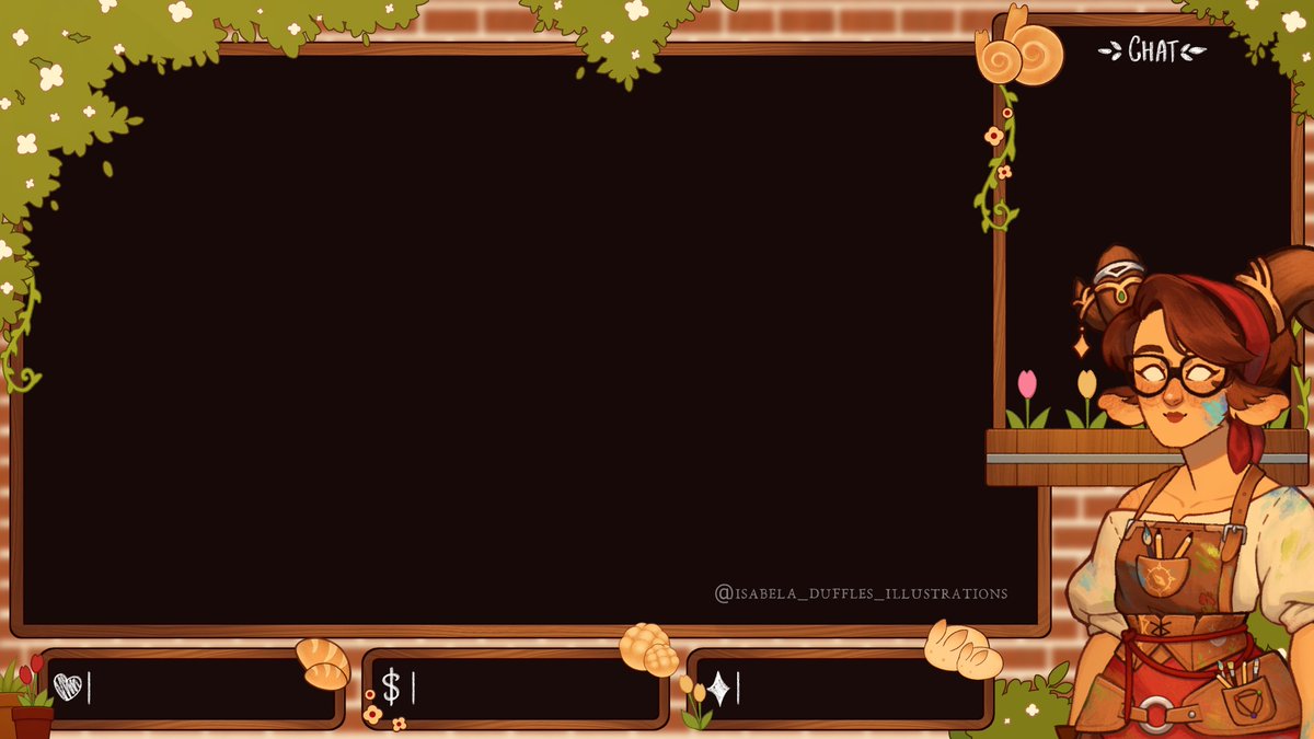 Isabela_Duffles's tweet image. I'm thinking about making a smaller and cheaper pack with just a couple of pre-made overlays from my cozy bakery stram pack 🌱🍞
What do you think? Yay or nay?
