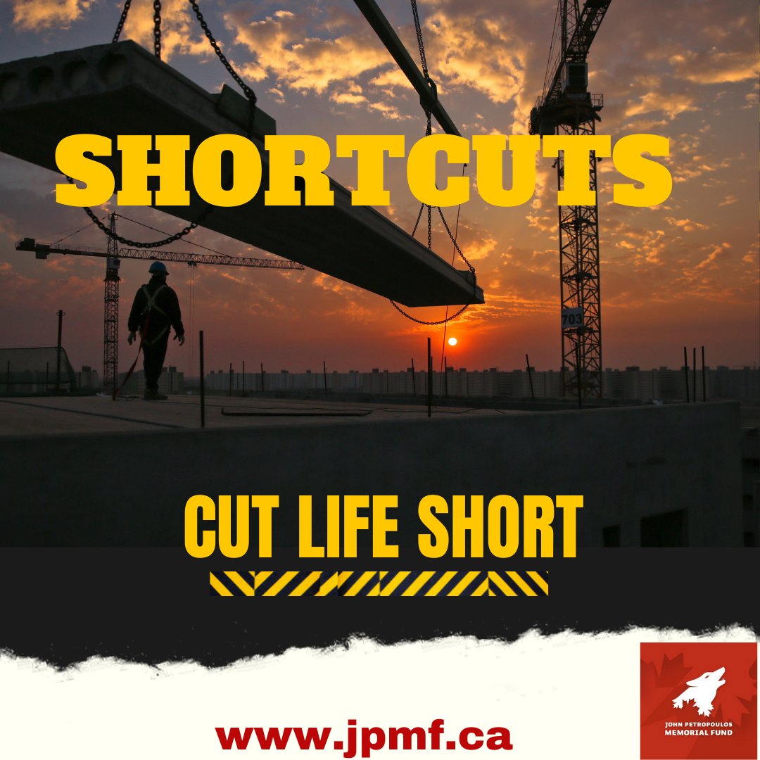 jpmf's tweet image. In the words of Fred Flintstone... "It's almost QUITTING TIME!"
But...don't take any shortcuts this afternoon with your safety at work.
#shortcutscutlifeshort #ohs #complacencykills
