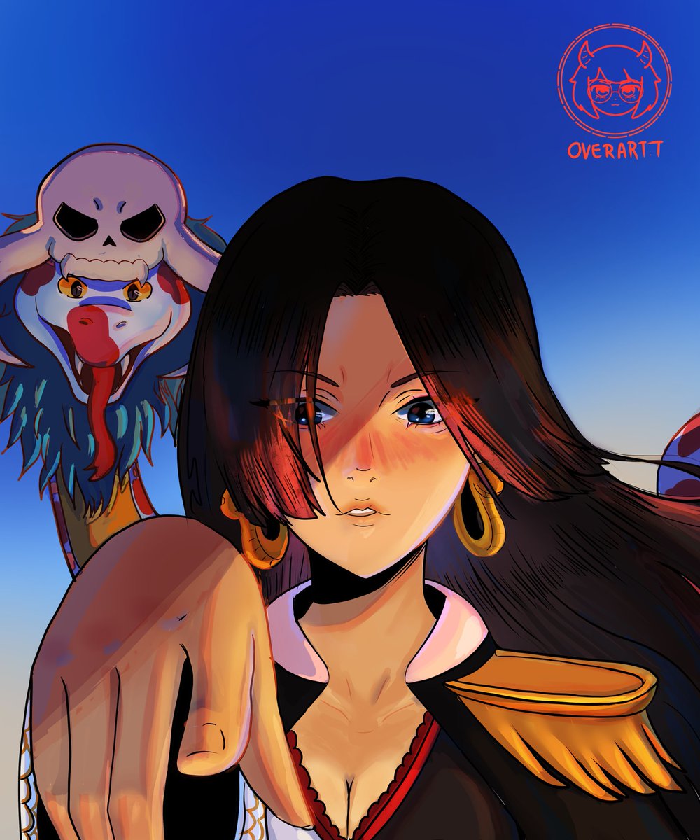 overart_t's tweet image. Boa hancock from one piece 

#ONEPIECE #fanart #artmoots
