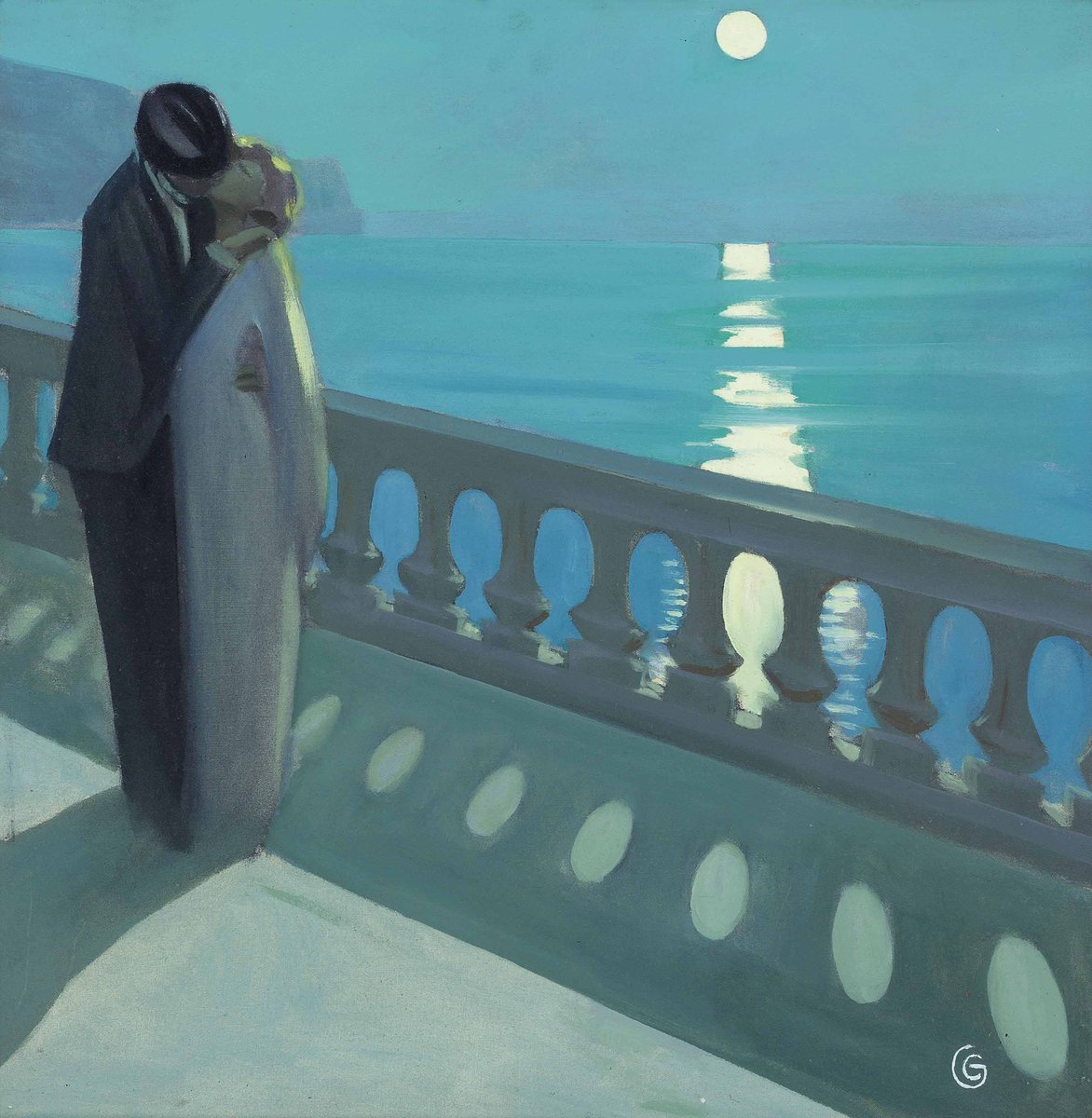 ‘Dolunayda Romantizm, 1920 civarı’

Danimarka Okulu