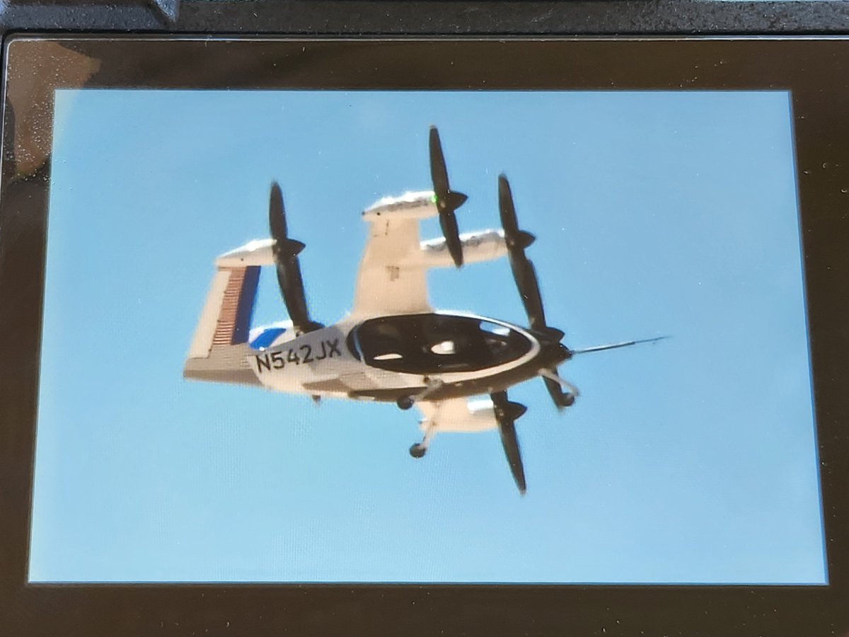 Task_Force23's tweet image. First EVTOL catch