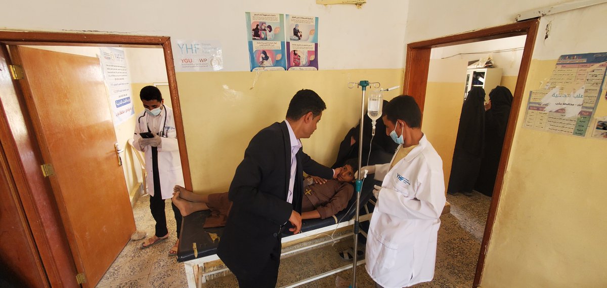 ygusswp's tweet image. As part of ongoing monitoring, #YGUSSWP President Dr.Rfat Hasan joined health authorities &amp;amp; partners in visiting health &amp;amp; nutrition sites in #Majzar District. The visit reviewed service quality, staff performance &amp;amp; BNFs satisfaction.
@OCHAYemen
ygusswp.org/blog/field-vis…