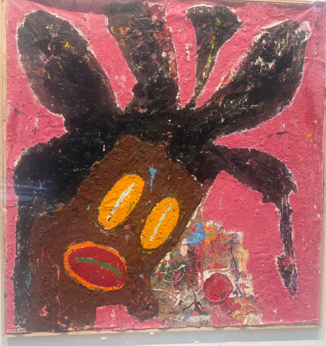 AltCulture's tweet image. Not from the exhibit I went to but from a window. What in the world is this even?