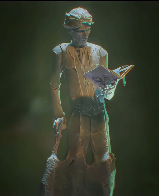 lgbtocha's tweet image. i just realized that he literally BROKE OUT OF THE STONE ON HIS LEGS