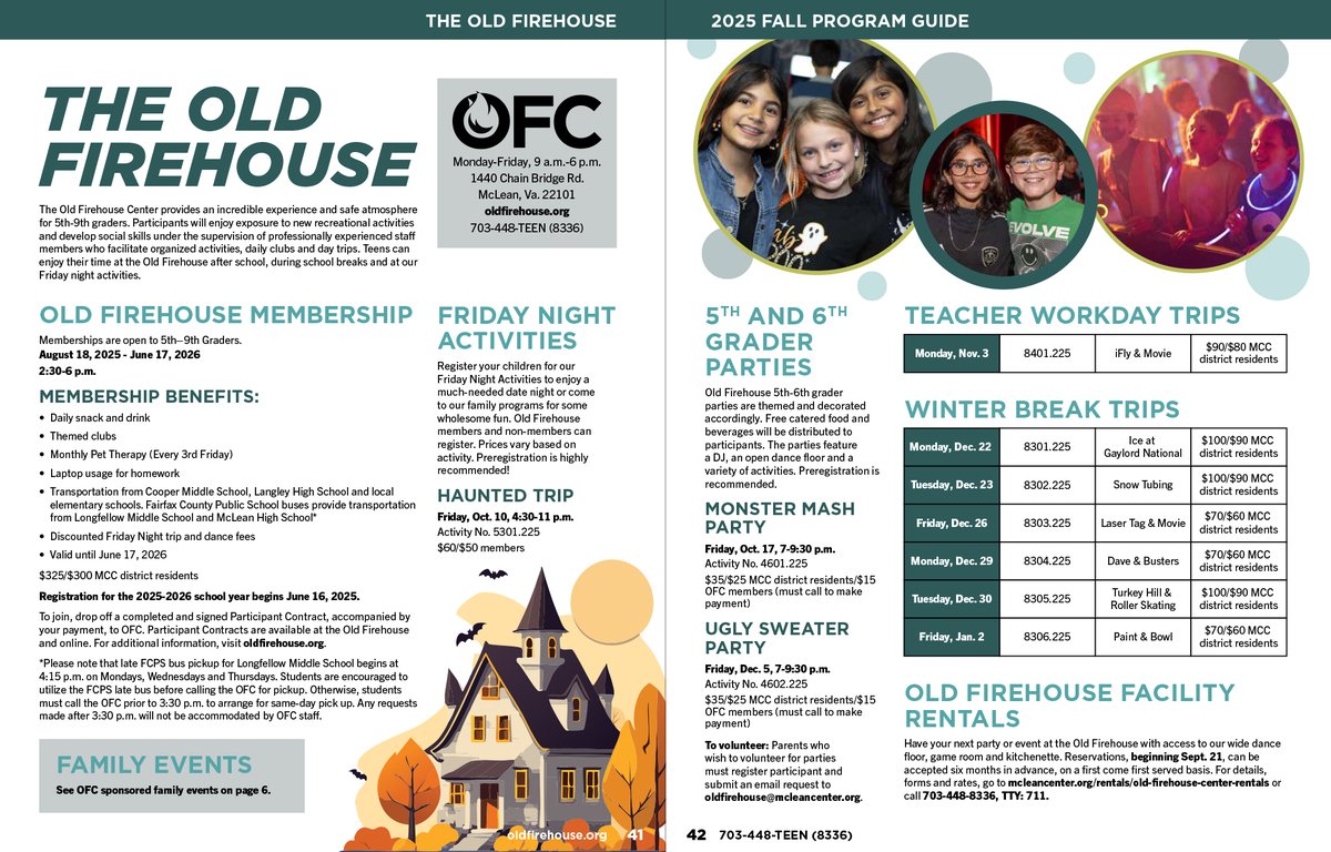 New program guide just dropped 👀

Registration opens Monday, Aug. 11, but you can check out what's happening at the OFC this fall RIGHT NOW 🤩

ow.ly/xCUb50Wvws7