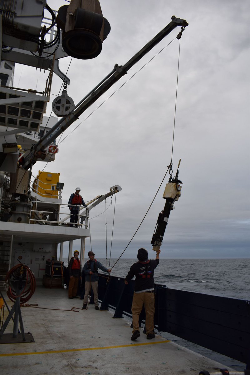 Ocean Observatories (@oceanobserv) on Twitter photo While en route to the Irminger Array, the R/V Revelle crew & OOI-CGSN team recovered a UK <a href="/NOCnews/">National Oceanography Centre</a> BGC-Argo float collecting data on the biological carbon pump + plankton imagery. Smooth mid-transit pickup after careful coordination. ππ¬π€
#OOI #BGCArgo #Irminger12 #NSFFunded While en route to the Irminger Array, the R/V Revelle crew & OOI-CGSN team recovered a UK <a href="/NOCnews/">National Oceanography Centre</a> BGC-Argo float collecting data on the biological carbon pump + plankton imagery. Smooth mid-transit pickup after careful coordination. ππ¬π€
#OOI #BGCArgo #Irminger12 #NSFFunded