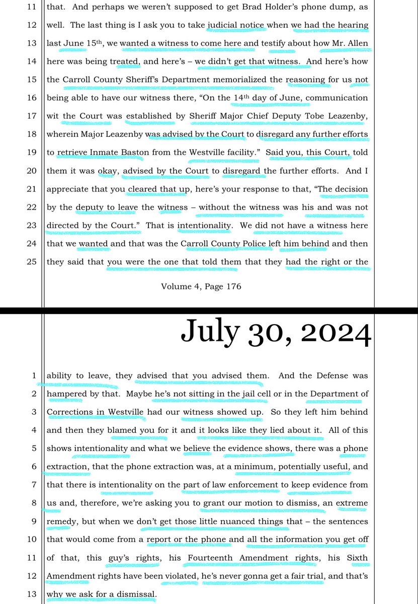 theCatTastrophy's tweet image. Part 4: Who's lying—Judge Gull or Tobe Leazenby? #DelphiTranscripts Intentionality.
