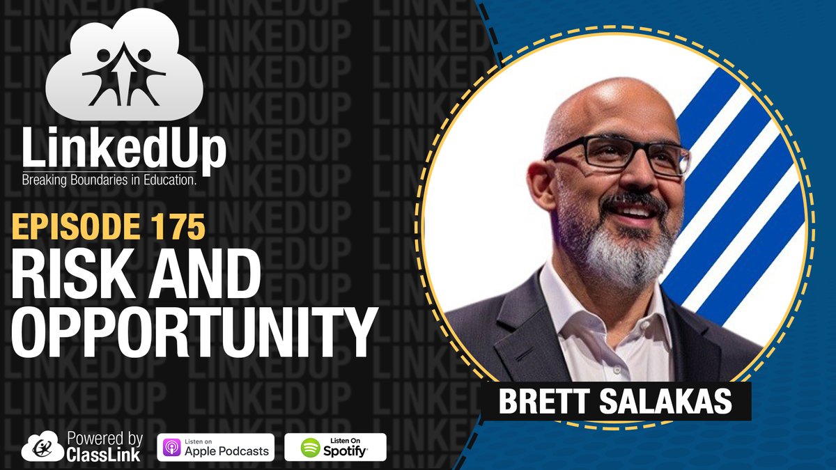 LinkedUpPodcast's tweet image. Recorded LIVE at ISTE 25/ASCD, @techsavvysupt and @JamieSaponaro sit down with #AussieED founder Brett Salakas. Brett shares how his personal story shaped his mission to connect, empower, and inspire through edtech. @ClassLink open.spotify.com/episode/0IDzIw…