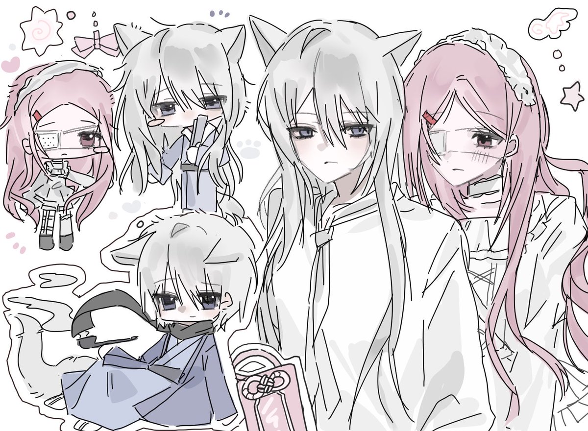 tomomei_'s tweet image. 🍥 Do we look cute 

c lemou