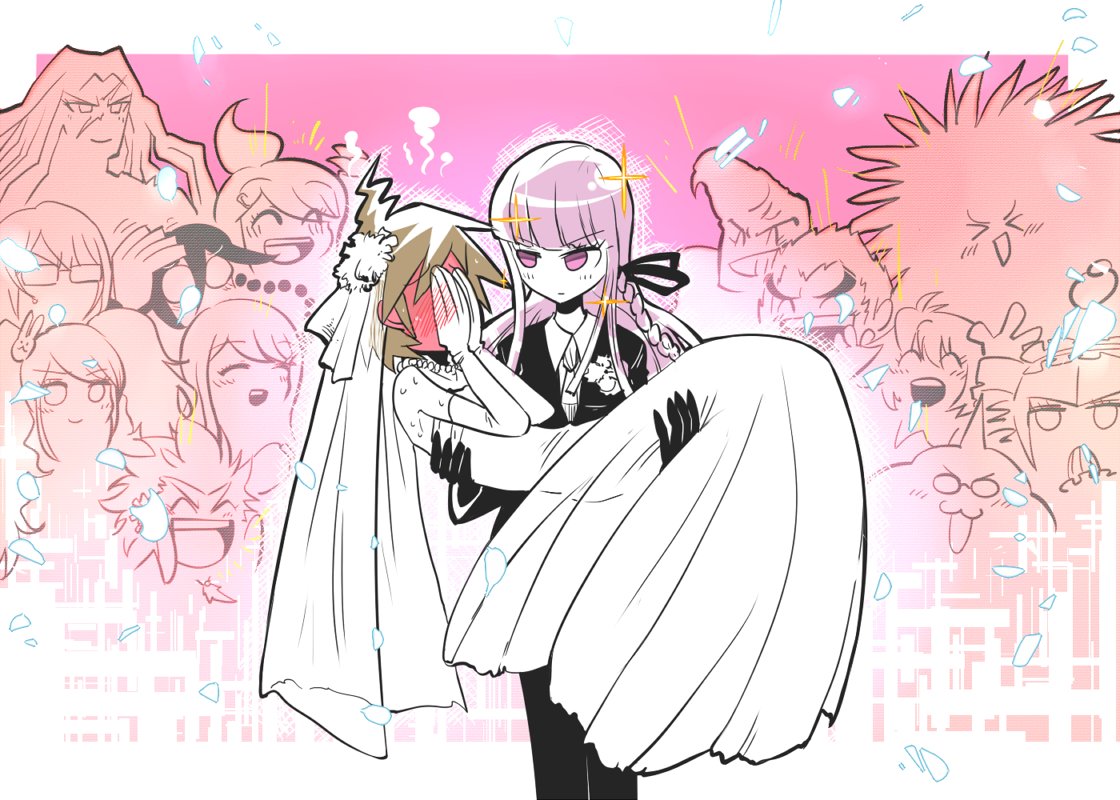 This is the first image on google images when you search "Naegiri wedding" and I wouldn't have it any other way.