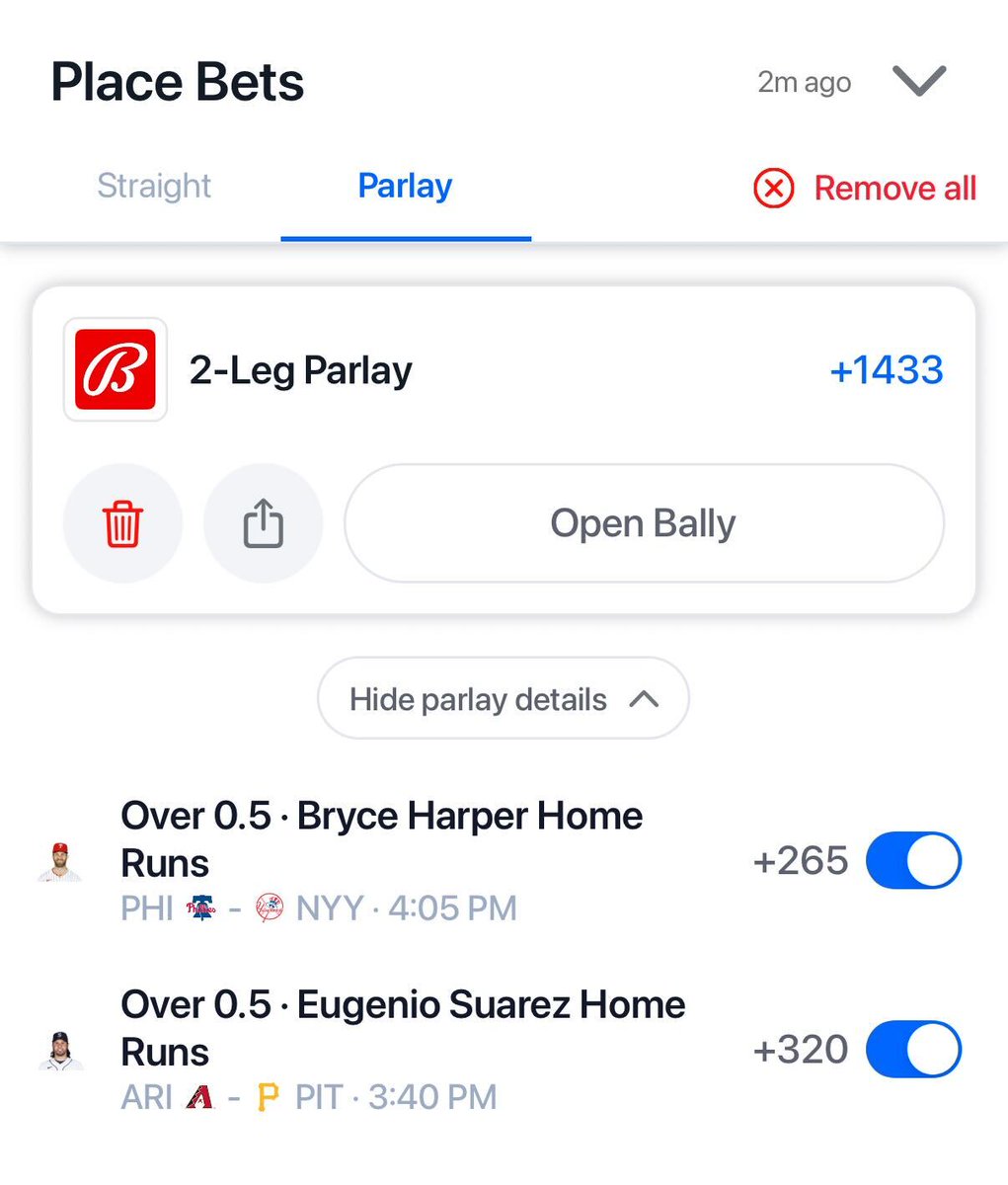 pikkitsports's tweet image. A reminder that Pikkit always shows you the best odds for any parlays so you can always maximize profit ✍️