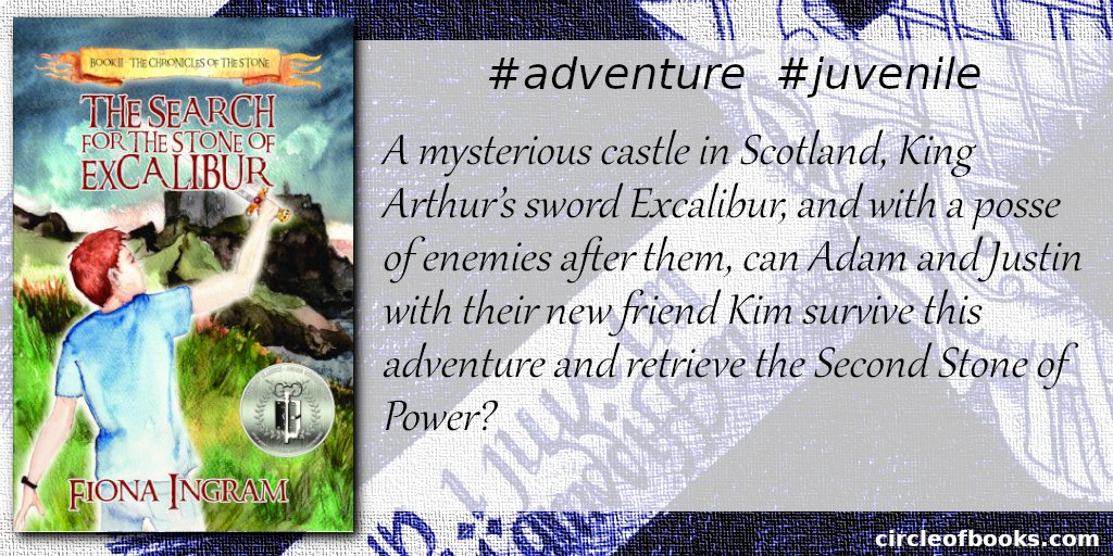 SylviaSPLM's tweet image. #rt #adventure #juvenile #books #kindle
The Search for the Stone of Excalibur
βΆ circleofbooks.com/children/the-sβ¦
@FionaRobyn