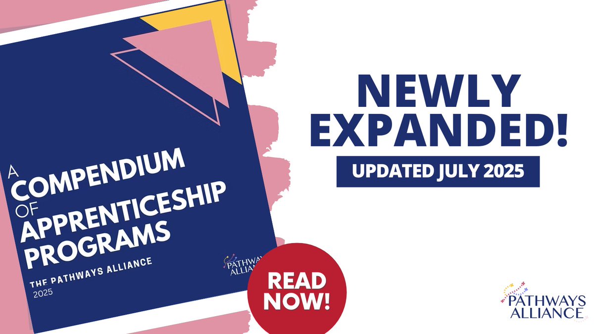 Check out the updated Compendium of K-12 Teacher Apprenticeship Programs and learn more about building effective teaching apprenticeship models. drive.google.com/file/d/1DxGn7n…