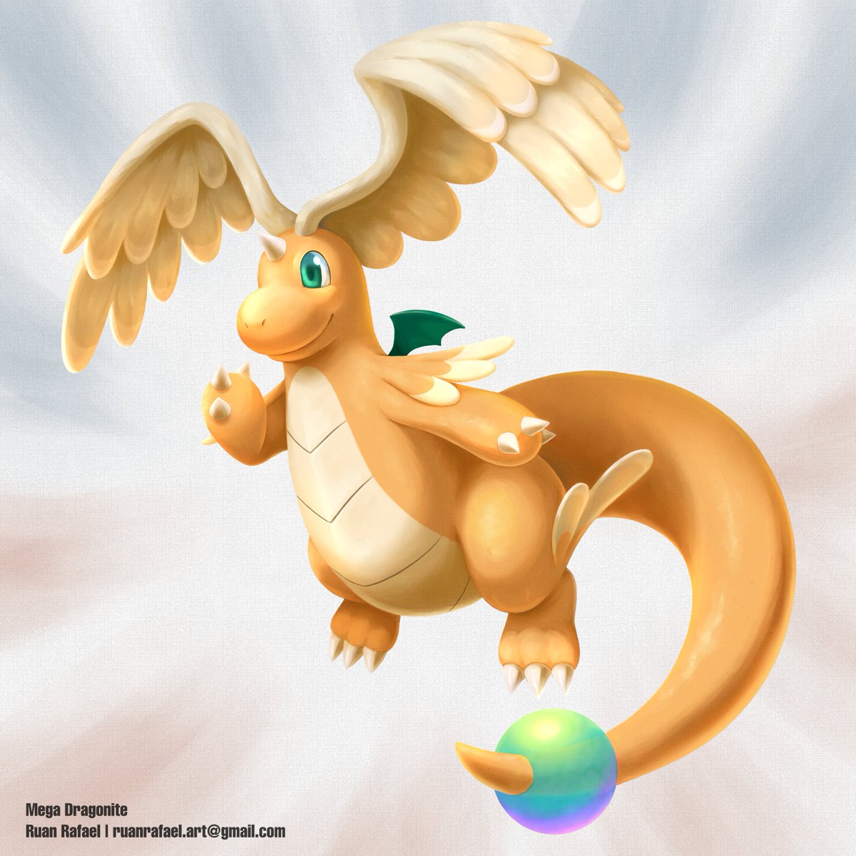 ruanrafael_art's tweet image. Mega Dragonite in my art style :) #pokemonfanart @Pokemon