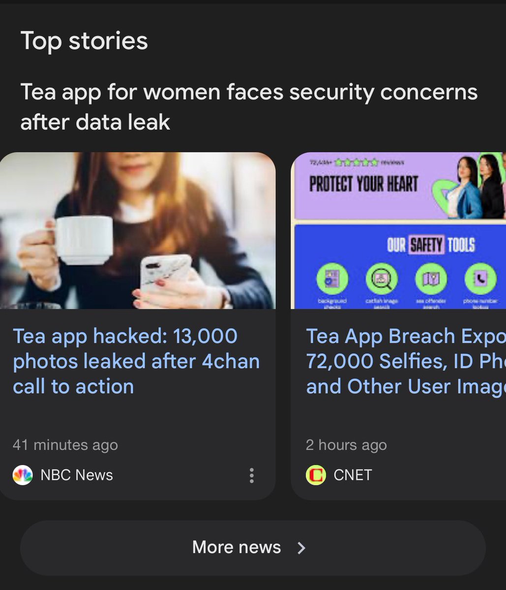 MistyMoonGraves's tweet photo. @_nomadic_soul i think this tweet got the 4chan bros mad, they just hacked the tea app https://t.co/aCHBheFSd8