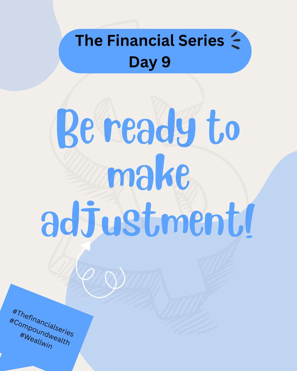 morhu_nancy's tweet photo. A steady progress is better than no progress at all.....
Hello, hello friends and family, it's day 9 of the educative and practical financial series. Let's keep compounding wealth.
#Thefinancialseries #Compoundwealth #weallwin https://t.co/KlnwoLnTkI
